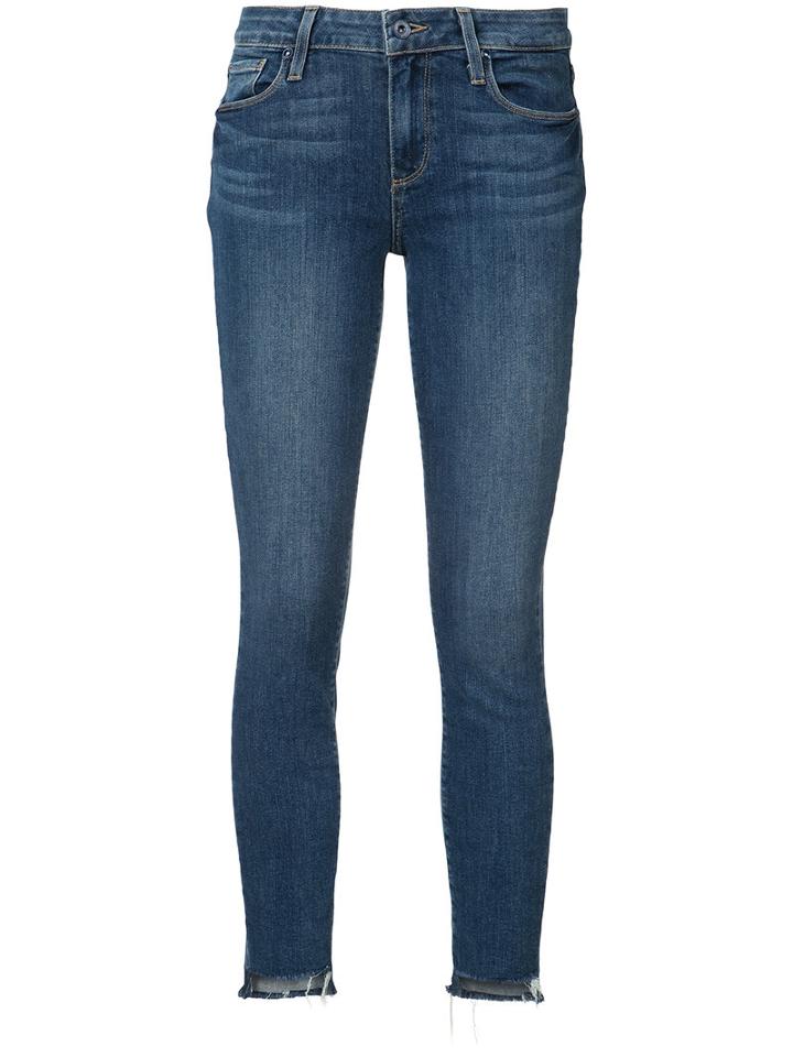 Paige - Classic Skinny Jeans - Women - Cotton/polyester/spandex/elastane - 28, Blue, Cotton/polyester/spandex/elastane