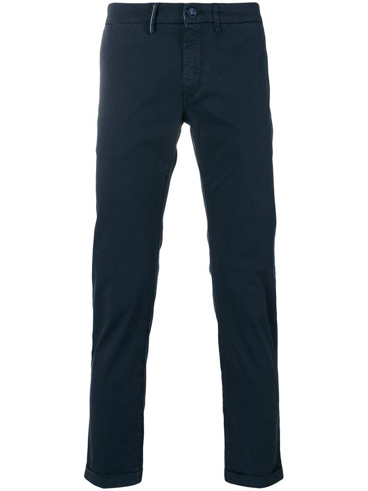 Re-hash - Mucha Cropped Trousers - Men - Cotton/spandex/elastane - 33, Blue, Cotton/spandex/elastane