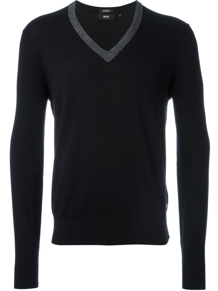 Boss Hugo Boss Stitched Trim Jumper