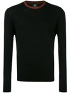 Ps By Paul Smith - Round Neck Jumper - Men - Nylon/merino - S, Black, Nylon/merino