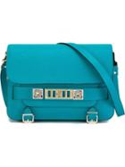 Proenza Schouler Ps11 Shoulder Bag, Women's, Blue, Calf Leather