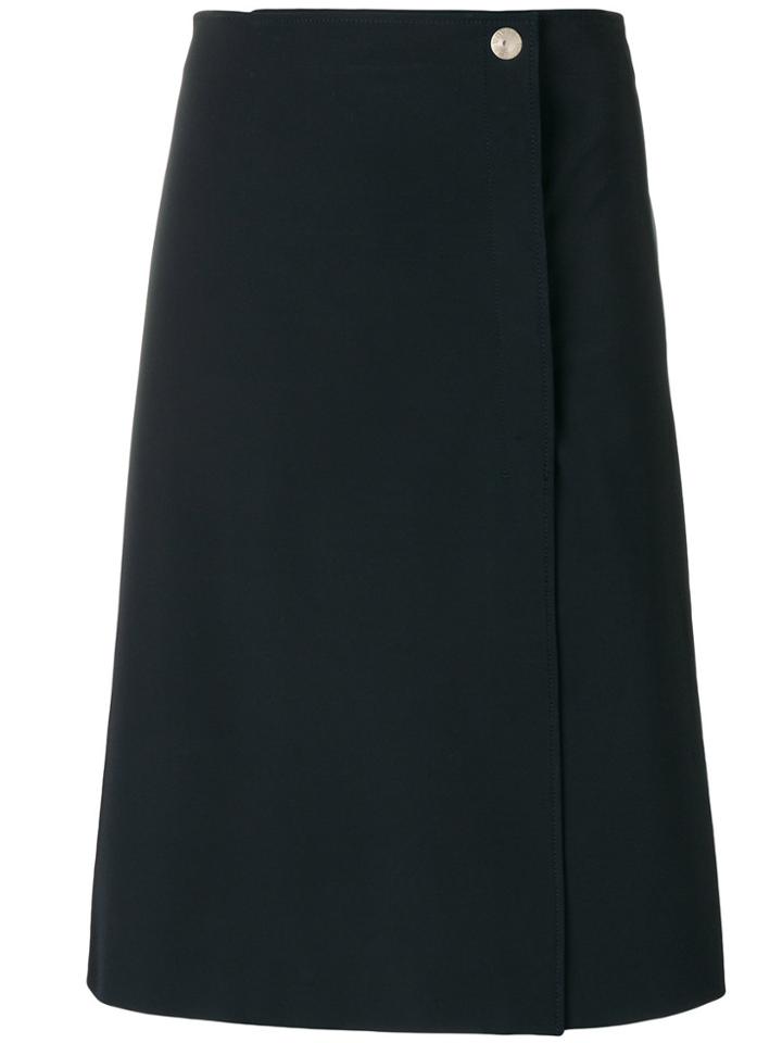 Prada Vintage Short Envelope Skirt - Black