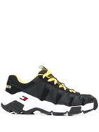 Tommy Jeans Contrasting Details Chunky Sneakers - Black