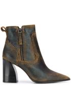 Premiata Pointed-toe Ankle Boots - Brown