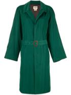 Hermès Vintage Classic Trench Coat - Green