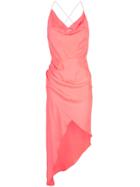 Haney Holly Draped Dress - Pink