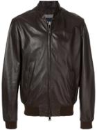 Herno Classic Bomber Jacket - Brown