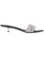 Alexander Wang Crystal Strap Sandals - Black