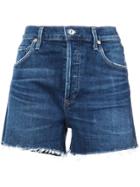 Citizens Of Humanity Marlow Stretch Denim Shorts - Blue