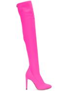 Giuseppe Zanotti Design Over The Knee Boots - Pink & Purple