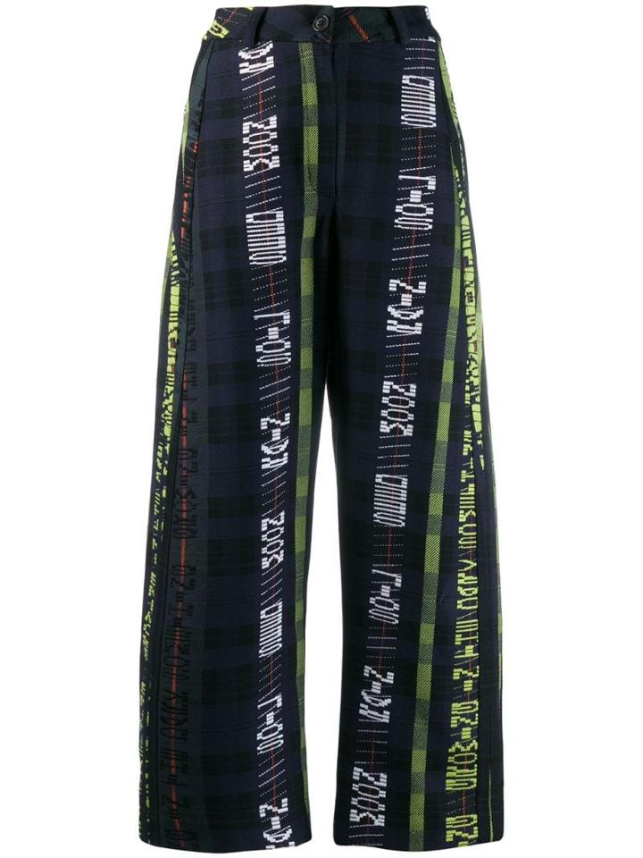 Henrik Vibskov Growing Letters Trousers - Blue