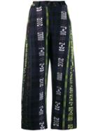 Henrik Vibskov Growing Letters Trousers - Blue