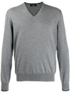 Fay Elbow Patch Pullover - Grey