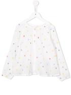 Margherita Kids - Embroidered Cardigan - Kids - Cotton/viscose - 5 Yrs, White