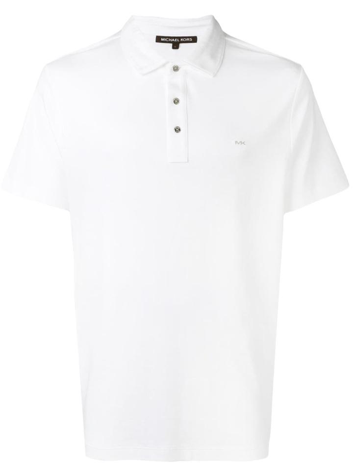 Michael Michael Kors Mk Polo Shirt - White