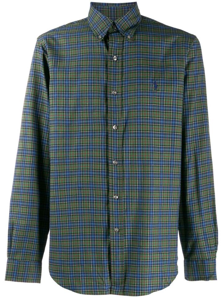 Ralph Lauren Plaid Print Shirt - Green