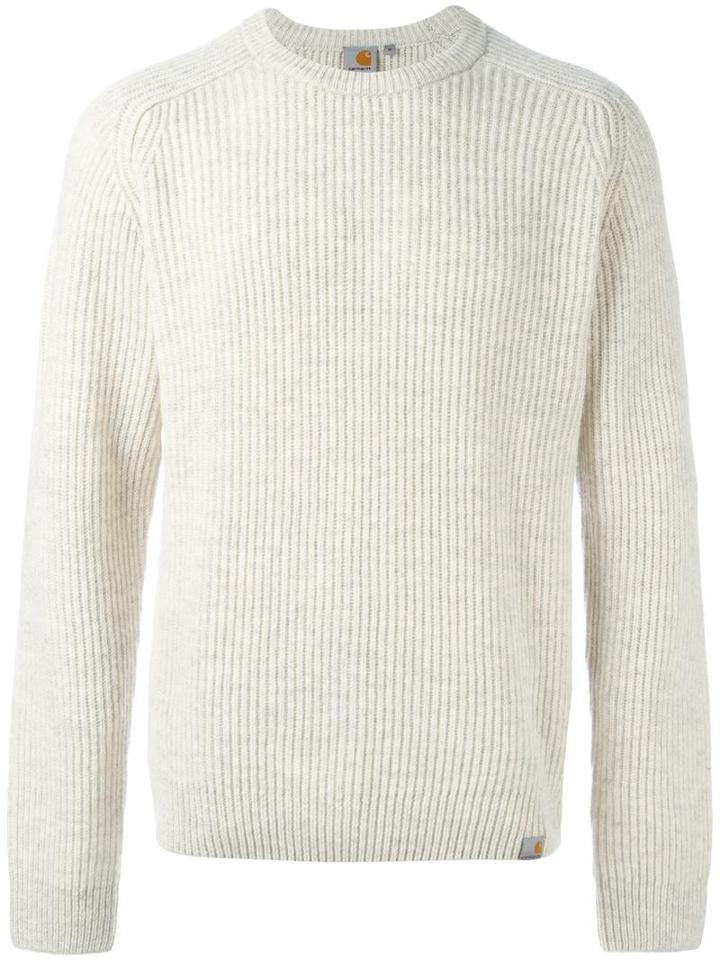 Carhartt Ribbed Jumper, Men's, Size: Small, Nude/neutrals, Lambs Wool/nylon