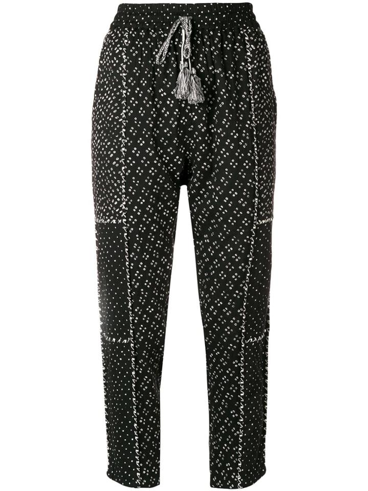 Ulla Johnson Kali Cropped Pants - Black