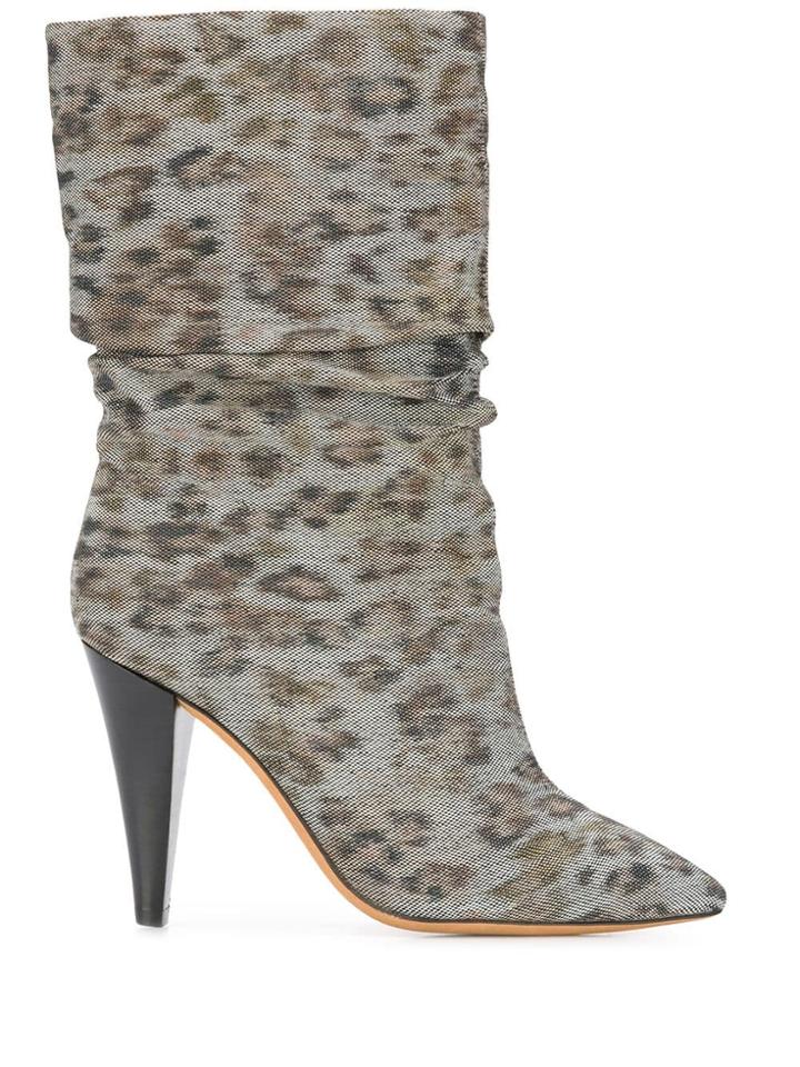 Iro Savanah Printed Boots - Neutrals