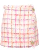 Vivetta Plaid Mini Skirt - Pink
