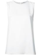 P.a.r.o.s.h. Plain Top, Women's, Size: Large, White, Polyester