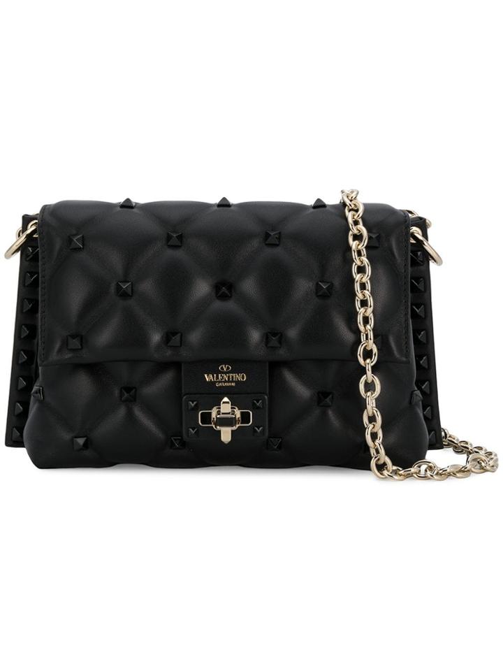 Valentino Valentino Garavani Rock Studs Cross Body Bag - Black