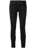 Dondup Cropped Skinny Jeans - Black