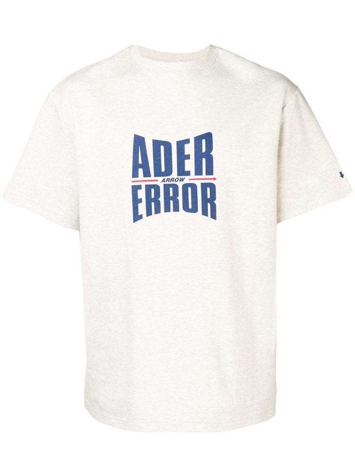 Ader Error Printed T-shirt - Grey