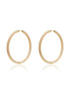 Carolina Bucci 18k Yellow Gold Florentine Large Hoop Earrings -