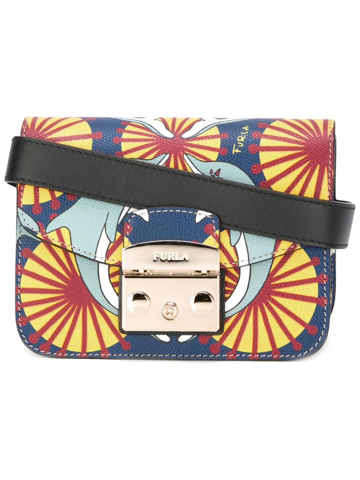 Furla Mini Metropolis Crossbody Bag, Women's, Calf Leather