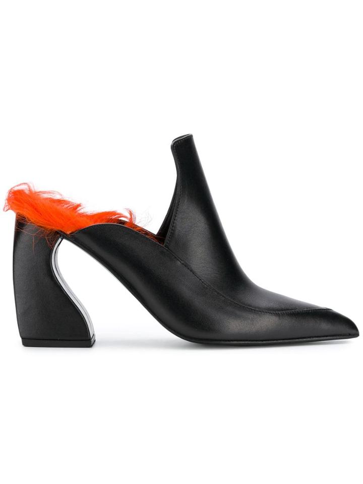 Marques'almeida Sculpted Heel Mules - Black