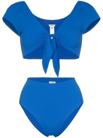 Ack Ack Marina Stadio Bkni Rvsbl Tie Top Hi - Blue