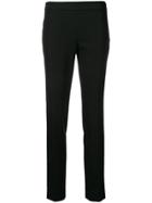 Moschino High-waist Tailored Trousers - Black