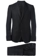 Gucci Micro Dots Patterned Suit, Size: 46, Black, Cupro/viscose/wool