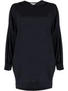 Lamberto Losani Oversized Hood - Blue