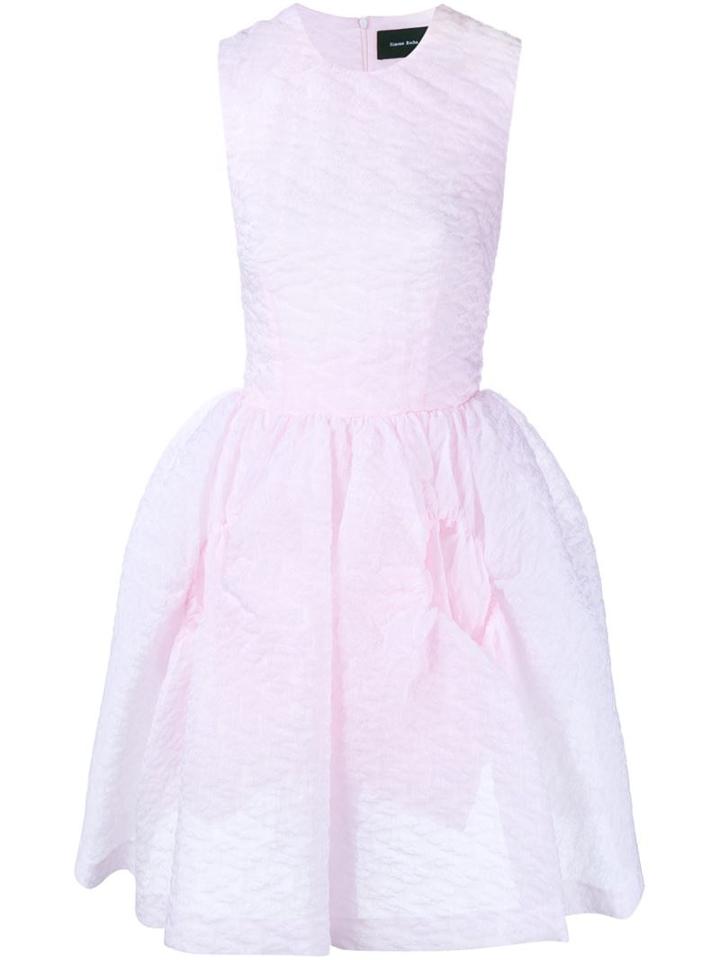 Simone Rocha Sleeveless Crepe Mini Dress