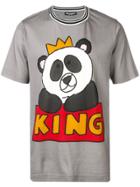Dolce & Gabbana Panda King T-shirt - Grey