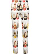 Moschino High Heel Printed Trousers