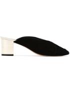 Lilly Sarti Wrap Style Mules - Black