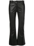 Nili Lotan Caden Leather Trousers - Black
