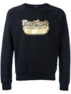 Marc Jacobs Logo Print Sweatshirt, Men's, Size: Xs, Black, Cotton/polyester