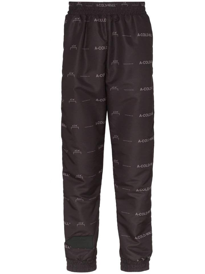 A-cold-wall* Logo Print Basic Sweat Pants - Black