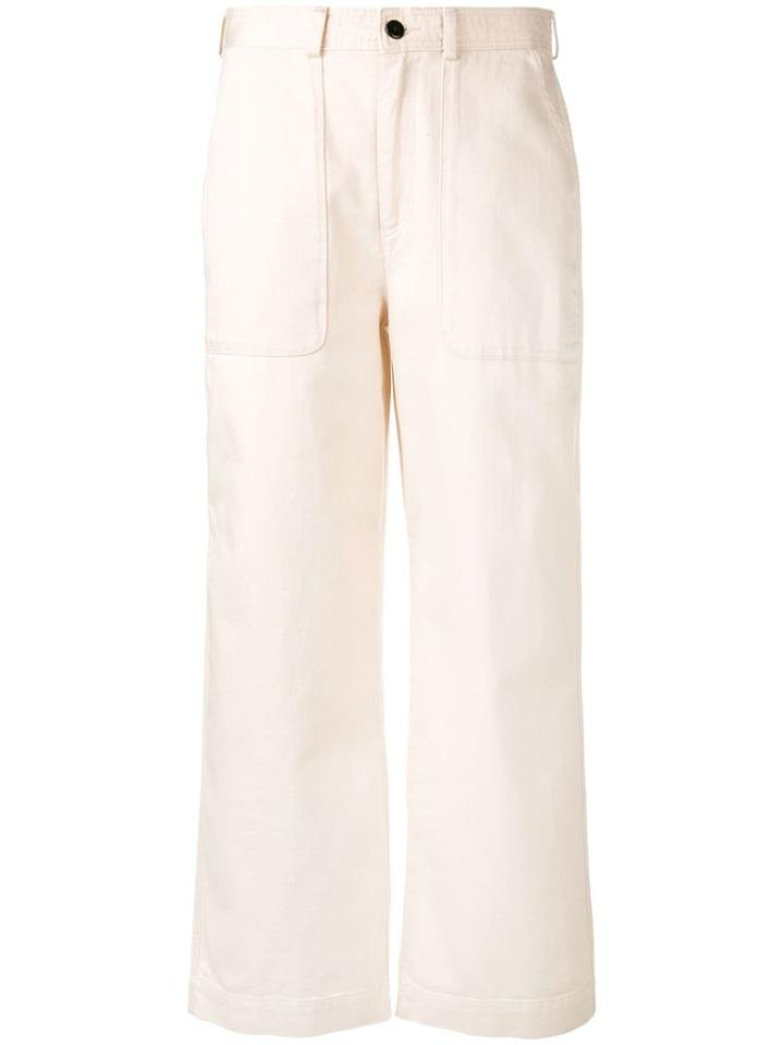 Bellerose Straight-leg Trousers - Neutrals