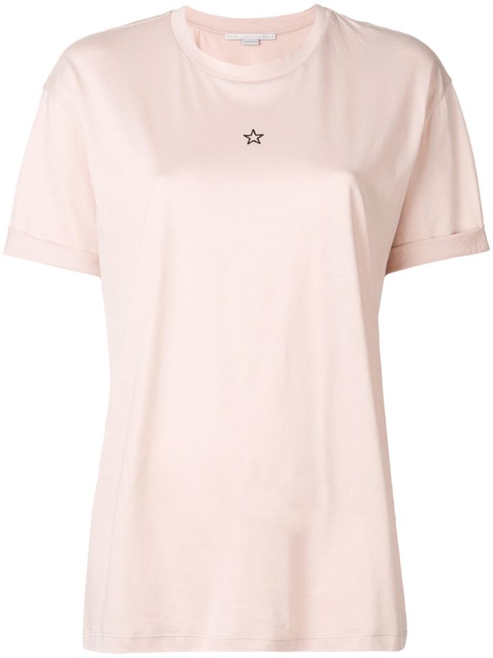Stella Mccartney Star Print T-shirt - Pink & Purple