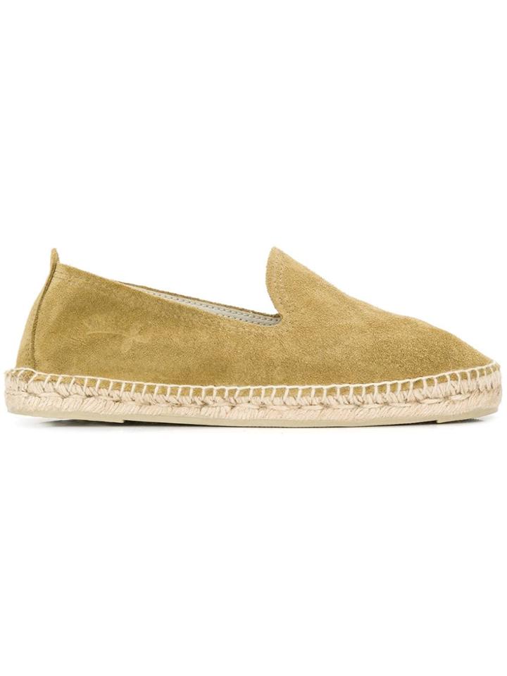 Manebi Flat Espadrilles - Green