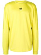 Adidas Trefoil Sweatshirt - Yellow & Orange