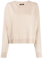 Max & Moi Round Neck Jumper - Brown