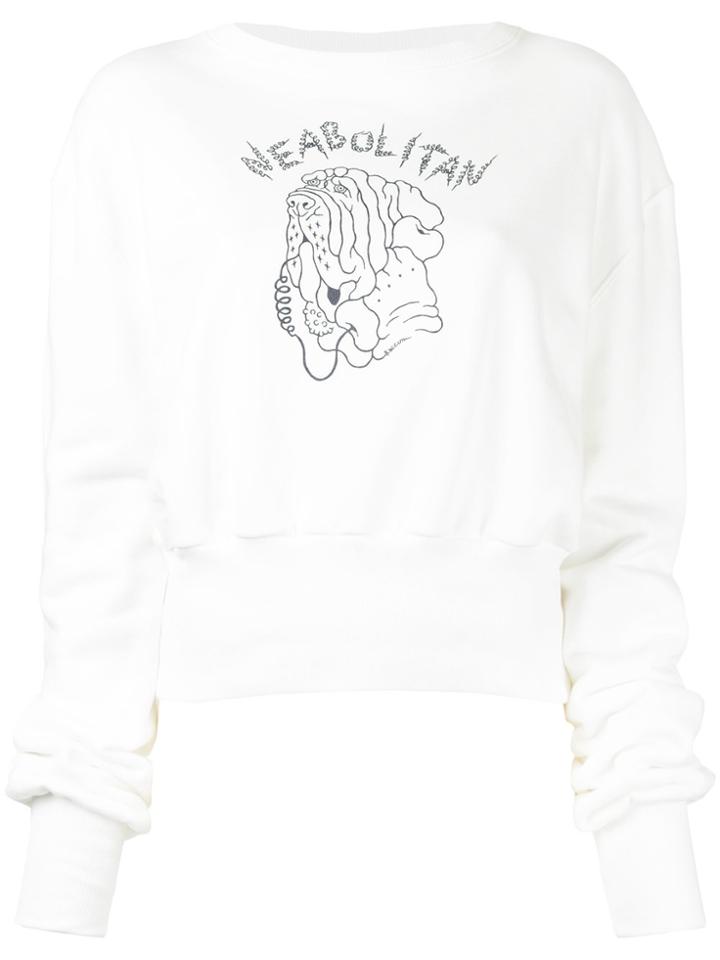 Siiilon Neabolitan Sweatshirt - White