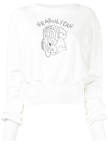 Siiilon Neabolitan Sweatshirt - White