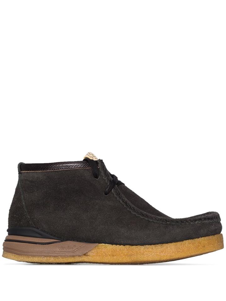 Visvim Black Beuys Trekker Folk Boots